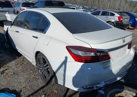 2020 Honda Accord Sport z USA, uszkodzony, nr VIN 1HGCV1F36LA057597